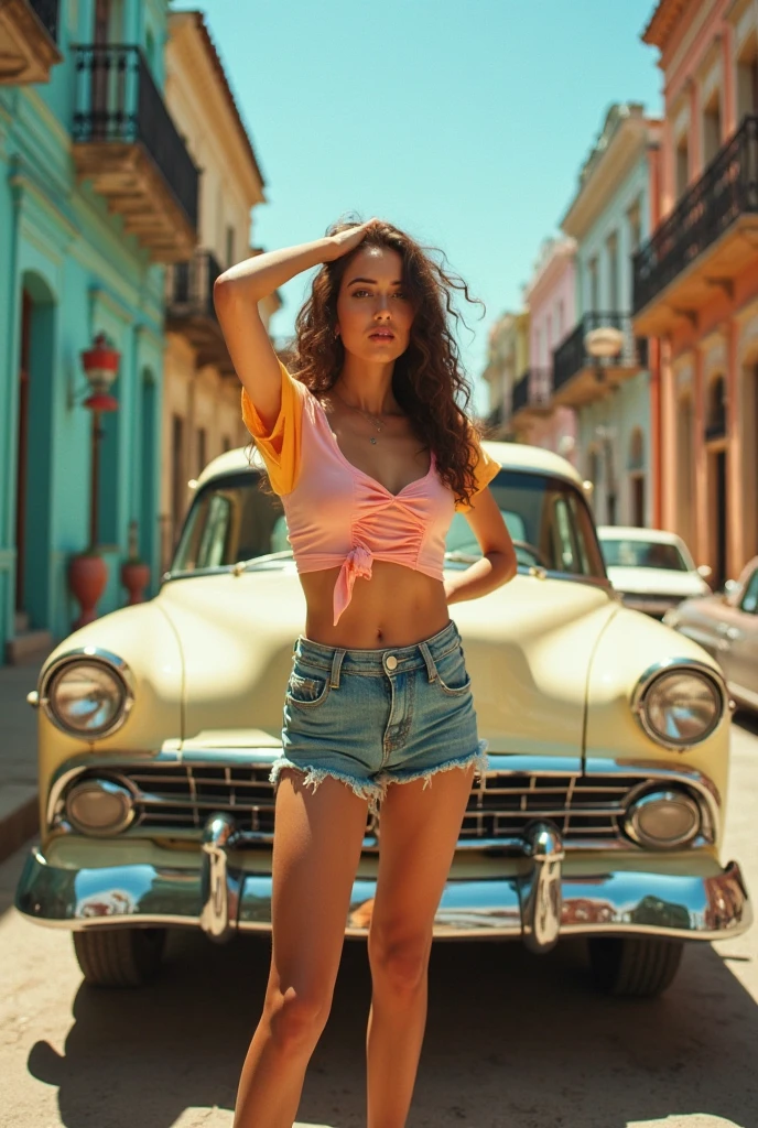 Mulher gostosa, andando pela rua