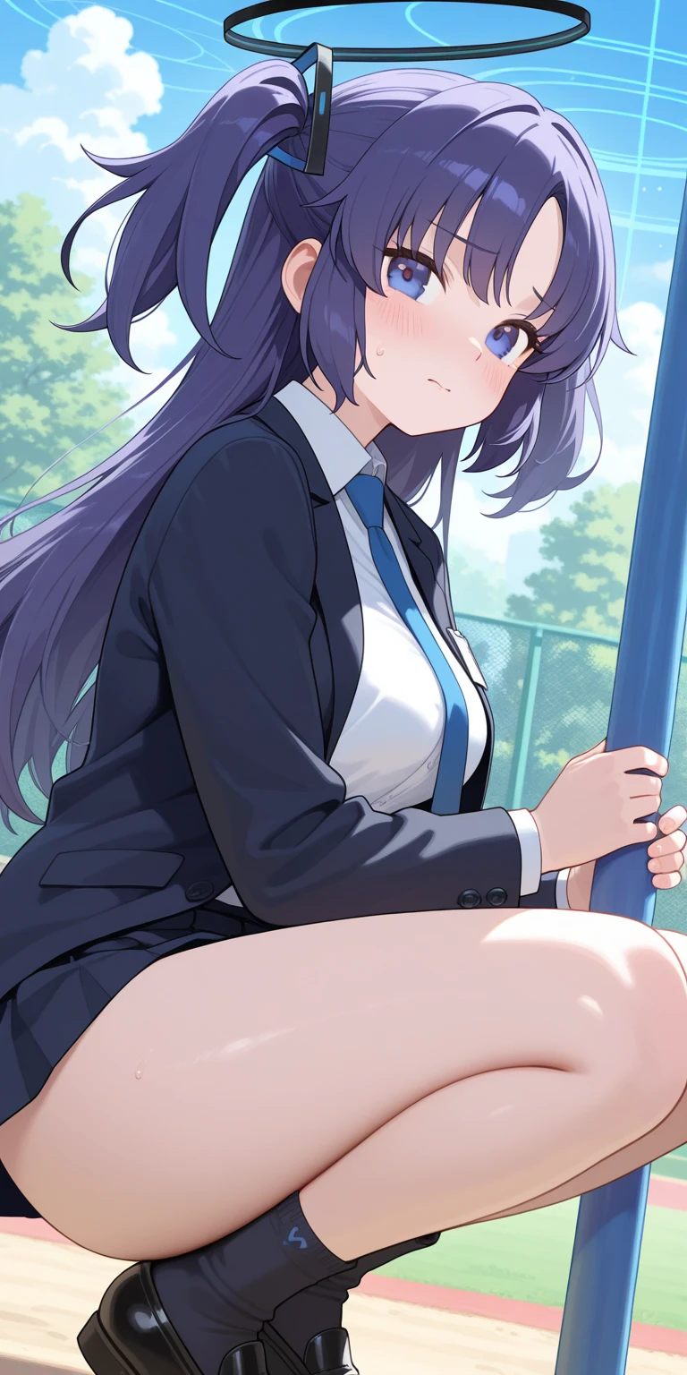 (((full body shot))),1people々 girl,((Haruno YukinoshitaFull Body)),Purple Hair ,(masterpiece:1.2), highest quality, (((Thin legs))),((((High resolution)))), unity 8k wallpaper, (shape:0.8), Highly detailed face, Perfect lighting, Extremely detailed CG,(((garden))),(((Sit on the ground))),((((Big Breasts))))、(((((office lady)))),(((suit))),((Black tight skirt)),(((Black long boots))),(((Black pointed toe)))、(((Black stiletto heels)))、((((Thin legs)))),short hair,(((Hand in))),Panchi et al.,smile,(((((Love juice from the crotch))))),(((Spread your legs))),(((vaginal))),((((sex)))),(((penis)))