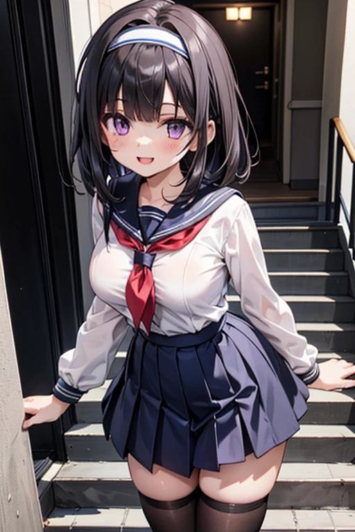 masterpiece, best quality, extremely detailed, detailed background, 1girl, cute, medium breasts, school uniform, school hallways, perfect eyes, seductive eyes, seductive smile, seductive pose, looking at viewer, wet, wet clothes,