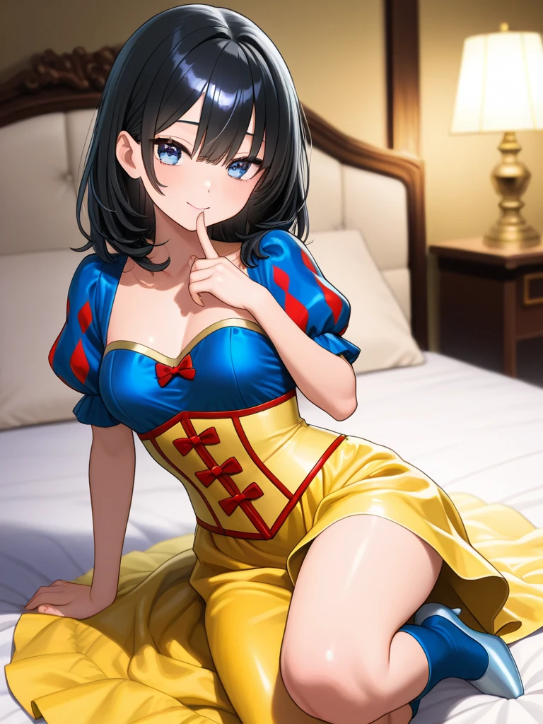 masutepiece,1 girl in、(Colossal tits)、(realisitic:1.7)、((top-quality))、(超A high resolution)、(Photorealsitic:1.6)、Photorealsitic、octane renderings、(hyper realisitic:1.2)、(photorealiscic face:1.2)、(8K)、(4K)、(masterpiece)、(realistic skin textures)、(illustratio、电影灯光)、(beautidful eyes:1.2)、red blush,Erotic realistic skin、Underwear is fully visible、big breasts
White pantyhose、Sit with your legs wide open、Nasty smile、Bright red full-back panties
