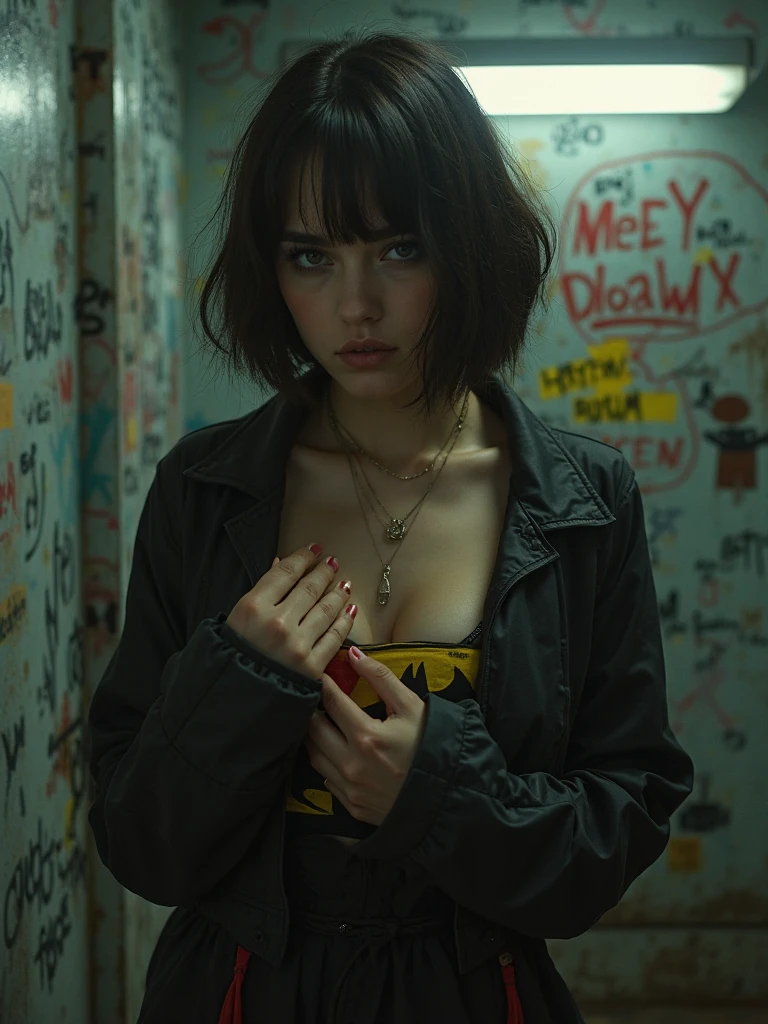 the ring girl scarry basement look at you