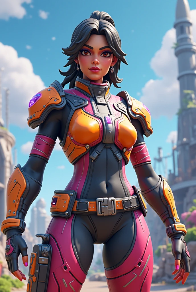 , (master part, best quality;1.3), extremamente detalhado ,ultra detalhado, 1girl,sozinho, seios pequenos, sorriso maligno, ornamento de cabelo, Brincos, Olhando para o Viewer, mini saia, micro bra, olhos roxos, 4k resolution, ultra-realistic, altamente detalhado, corpo inteiro, noite, dynamic lights, lua cheia, neon light