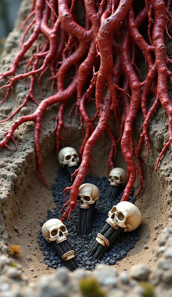 realistic photo, highly detailed, photography,art, 16k,  zombies hanging on a tree, flesh falling down to the ground