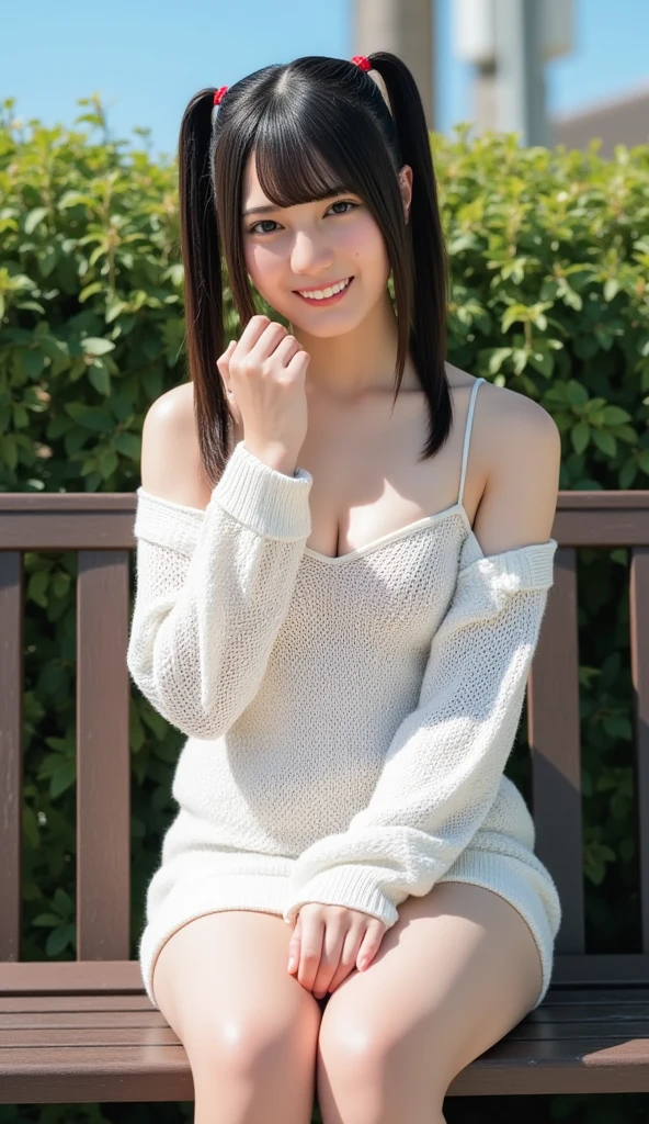 Woman posing with cherry blossoms on the background, highest quality, 女の子 1 アジアpeople, cute, cute face, Textured skin, beautiful smile, bright, Blurred Background, Date, Bokeh, Outdoor, (street: 0.8), (people々, crowd: 1), short hair 1.2, Beautiful sky detail, (Dynamic pose: 1.2), (Upper Body: 0.8), Soft lighting, Wind, Shiny skin, smile, Cherry Blossom, Beautiful Eyes, (sweater: 1.1), (short hair: 1.2), Floating Hair Nova Frog Style, 、((Sexy panties in full view:1.05))、((Spread your legs wide:1.45))、((Boyfriend and girlfriend having ???:1.5))、((Sexual pose:1.5))、((Spread legs POV:1.5))、((The breasts are half-exposed:1.5))、