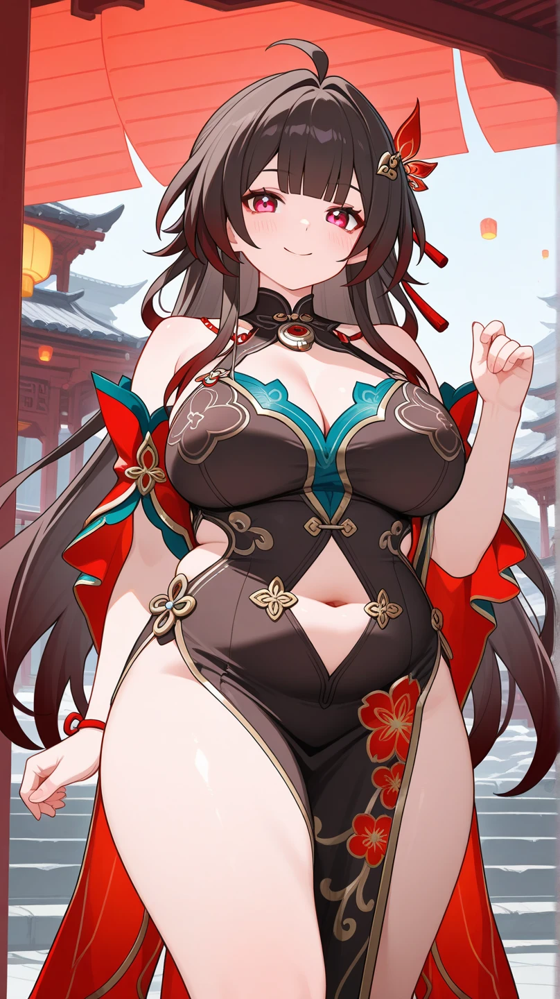 highest quality, masterpiece, High resolution, alone, {Hakurei_Reimu_East:1.15},Long black hair,Very big hips,Plump thighs,Big Breastature mother,Whipping the lower body,Red lace bra,Red lace pants,Her large nipples are erect and stick out.,She has very large breasts,Ocean,whole body,Her face is very pure and pretty