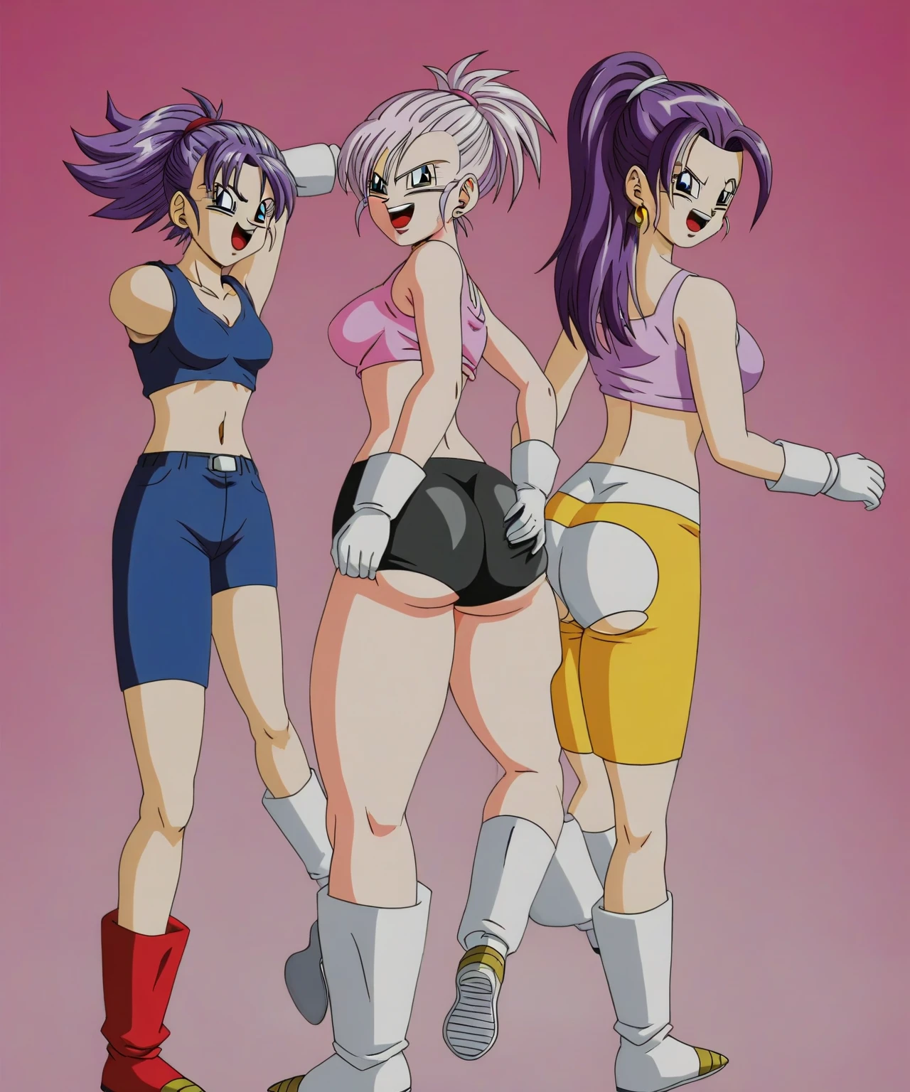 Kefla
Solo . Fullbody . Simple background , multiple view , Fitgirl ,