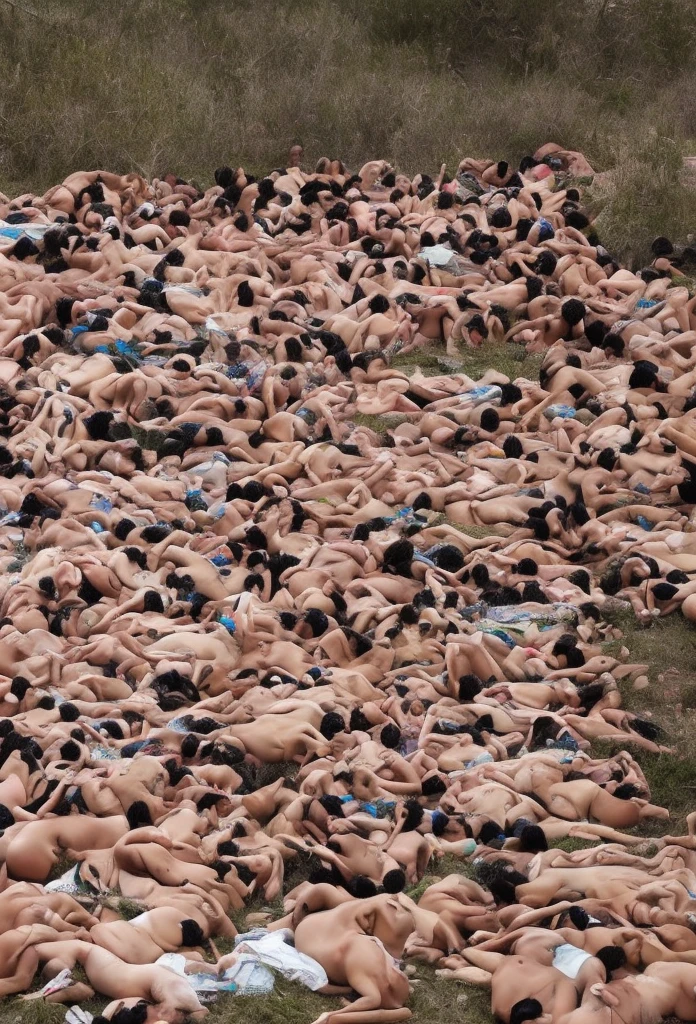 the image shows a night nude party with 12-year-old standing girls,