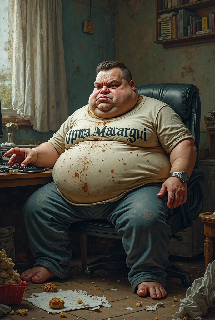 (old fat monk with thinning hair,tattoos all over body, full detailed body, lying on the sofa, penis, highly detailed face,hyperrealistic,3d render,masterpiece,8k,photorealistic,cinematic lighting,dramatic lighting,moody lighting,dramatic pose,mystical,spiritual,intense gaze,intricate tattoos,lush textures,rich colors,chiaroscuro,dramatic shadows,atmospheric)