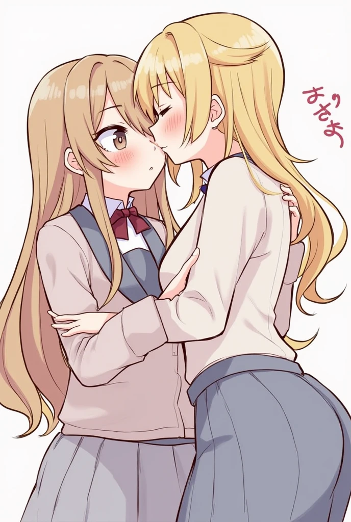 1girl, petite kawaii minor light brown eyes light brown hair highponytail long hair shiny hair sidelock:1.3 short bang (symmetrical bangs):1.3 pupils sparkling small breasts skindantation +++ white school uniform white pleated_skirt jumper dress skyblue bowtie