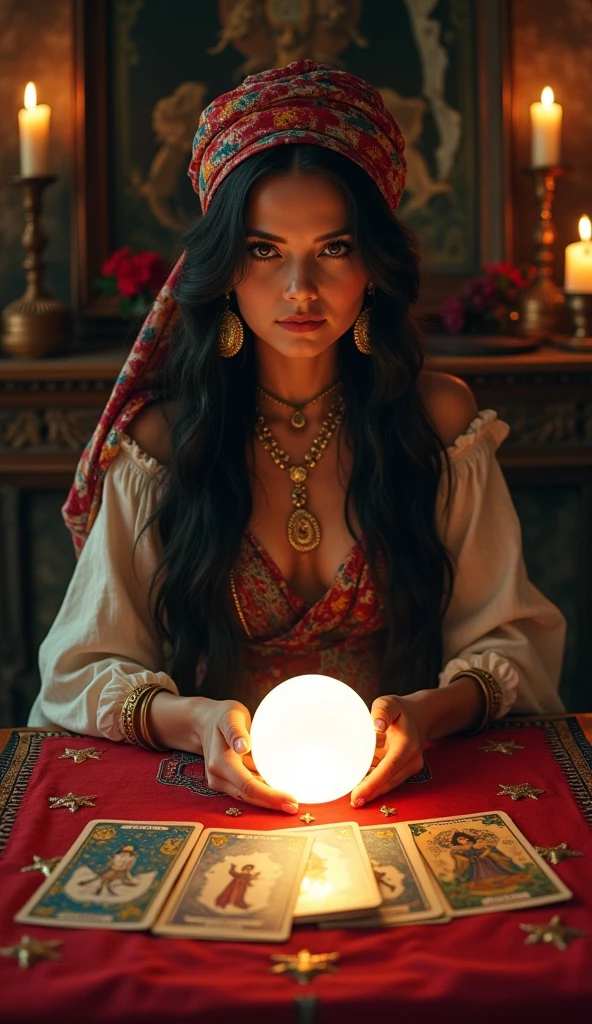 Fortune teller woman