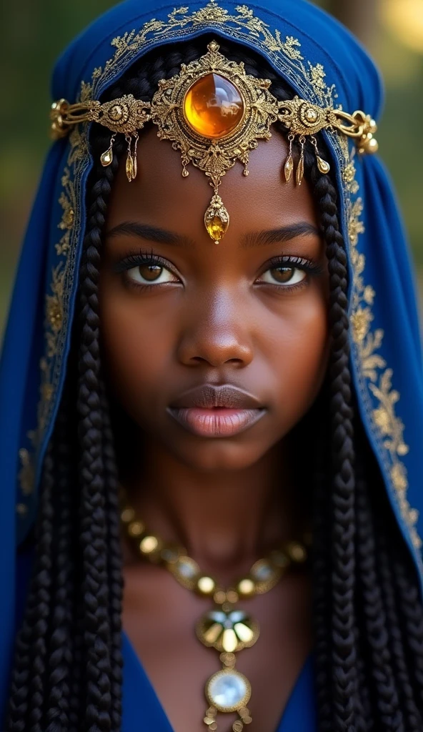 Fille, Africain, noir, The eyes of Anbar, cheveux longs, 16 to 19 years, Showing all the beauty of the Visagw