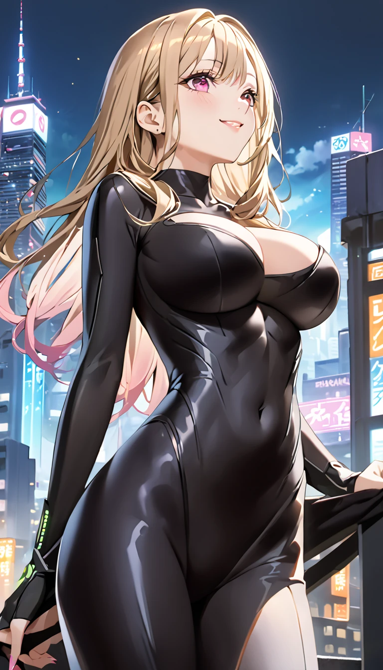 cute bunny girl,(((1girl))),((anime bunny girl with extremely cute and beautiful blonde hair walking seductively down the street)),(((bunny girl,anthro furry cute,bunny-girl))),(((bunny ears,bunny ears on head,big bunny ears))),
(large breasts:1.4),saggy breasts,(((blonde hair:1.35,colored inner hair,ear breathing,long hair))),((heterochromia, eye1 rgreen eye2 orange, perfect eyes, upturned eyes:1.3, beautiful detailed eyes, finely detailed beautiful eyes:1, big highlight on eyes:1.2, slanted eyes)), ((fat)),(((lustrous skin:1.5,bright skin: 1.5,skin tanned,shiny skin,very shiny skin,shiny body,plastic glitter skin,exaggerated shiny skin))),(spider lower abdomen,narrow waist,wide hip,athletic body,inflated legs,delicate detailed fingers,detailed body,detailed arms,human hands, detailed hands),
cute,slutty,seductive,erotic,(((nsfw))),
(((slingshot swimsuit))), (((huge cleavage))), (detailed outfit,detailed clothes),
(dynamic pose:1.0), solo focus, embarrassed, centered, scale to fit dimensions, Rule of thirds,
outdoors, ((night view)), (cyberpunk night street Background: 1.5,dark sky,alleyway,lonely alley,thick clouds, detailed background:1.25),
(best quality), (high resolution), (sharp focus), (ultra detailed), (extremely detailed), (extremely high quality artwork), 8k_wallpaper, (extremely detailed CG 8k),(very fine 8K CG), ((hyper super ultra detailed perfect piece)), flawless, (((masterpiece))), illustration, vibrant colors, (intricate), High contrast, Selective lighting, Double exposure, HDR (High Dynamic Range), Post-processing, Background blur,