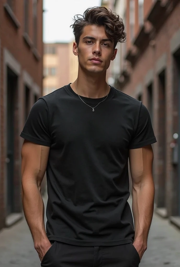 Make a 20 year old handsome man
