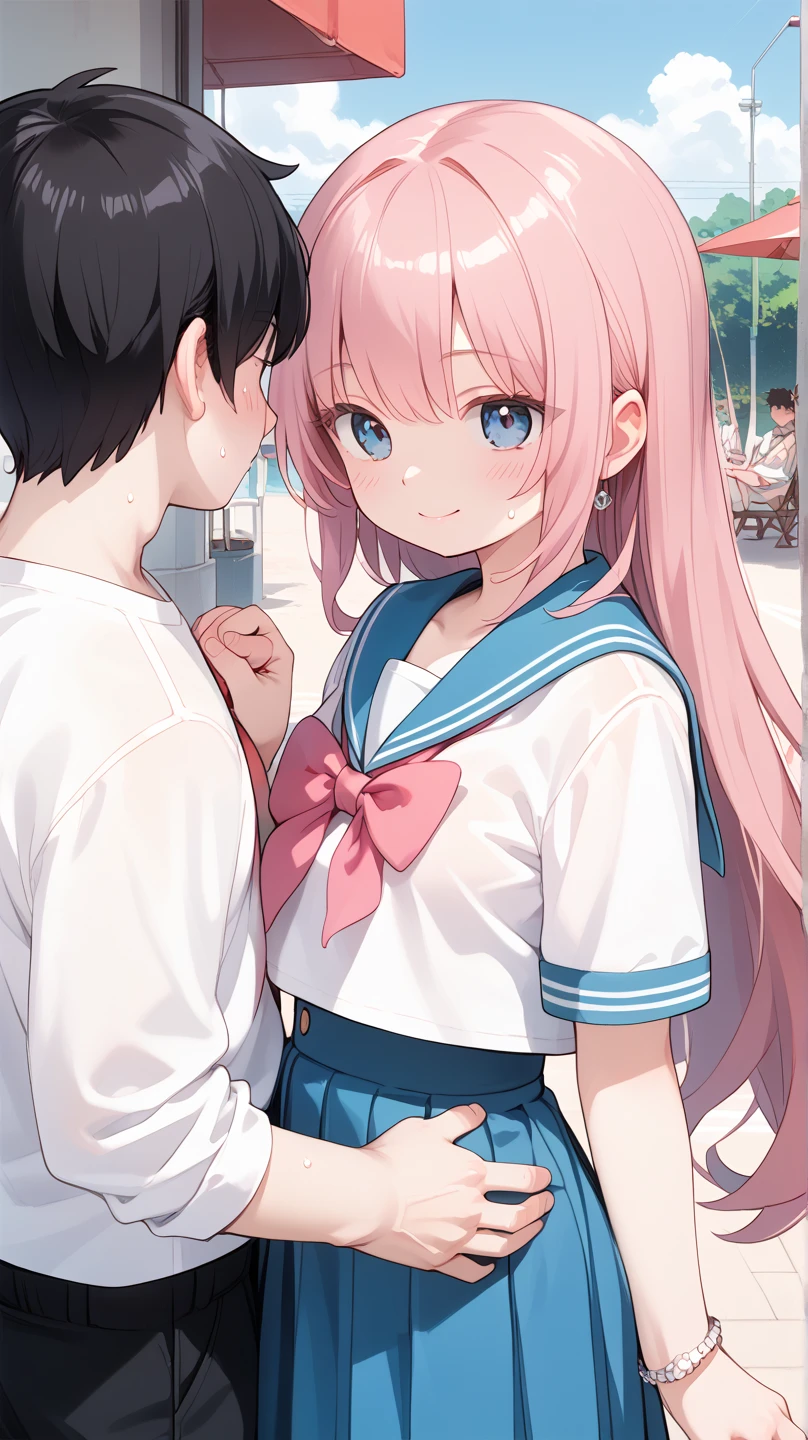 score_9, score_8_up, score_7_up, source_anime, best quality, masterpiece, official art, absurdres, highres, ultra-detailed,waifu2x,Collection: Slice of Life,break,1girl, hoshino \(blue archive\),heterochromia,long hair,pink hair,ahoge,halo,white shirt,plaid skirt,necktie,sneakers,id card, (nipple:0.6), wet, sweat, saliva, (yawn:0.5),penis, twitching penis, oral sex, felatio, cum, motion lines,projectile cum, facial, bukkake, hot breath, sound effects, outdoors, wind,break,(clear line illustration:1.2), super detailed skin,very high resolution, very aesthetic, Best sexual lighting powered by famous artist, 8k,cute picture,beauty illustration,photoshop_(medium),,(Detailed Lighting),best anime 8k konachan wallpaper, pixiv contest winner, 