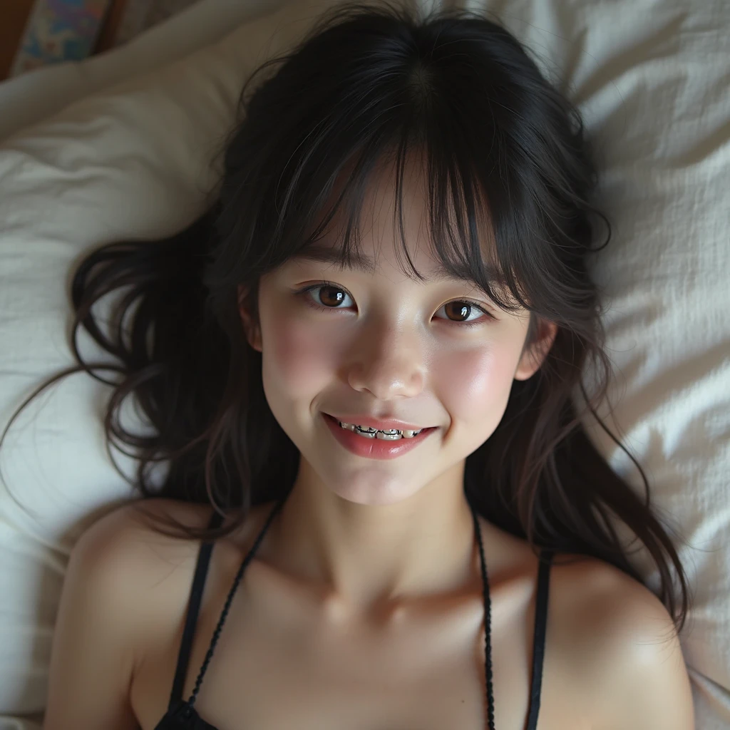 ((Femboy)), Shorthaircut Stylish, adorable, 1 femboy, (face to face), , ((baby face)), (CHEERFUL face expression), half body portrait, (face details: 1), (eye details: 1), ((Tiny breasts)). wearing transparent transparency soft soft,  .. Cute posed. proportional body. Ultra High Res. realistic: 1.4, UHD, Pink Teddy Pants , Pink Garter Belt 