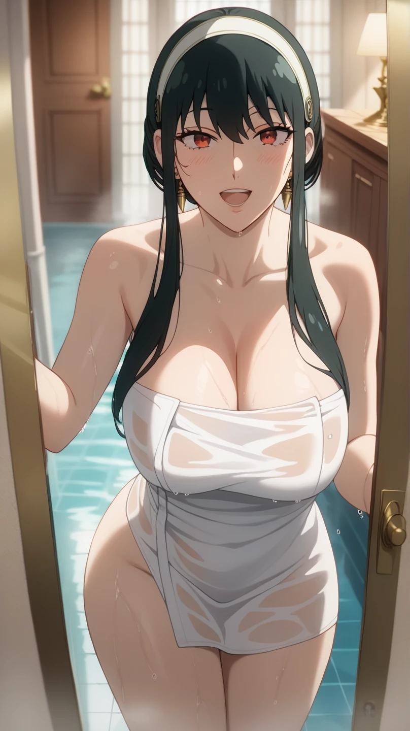 shinkai makoto, Kimi No Na Wa., 1 boy, Shaved head, , Boys are behind girls, Touching the chest, Rubbing breasts from behind, grab, grabbing chest,chestgrab behind back, Remove your bra, Hold the bra, Embrace, Embrace, Kiss on the neck, One girl, Black Hair, Waterfall knitting, Red ribbon, Long Hair, Brown eyes, blue star necklace, Light Cardigan Pink, Open shirt, Yellow shirt Open shift, belly button, cute, Open your mouth, whole body, Long sleeve, Cowboy Shot, masterpiece, On a date, Blushing, Bedroom, night, Sit on the bed , Shaved head,Topless,Nipples are erect,Armpit sweat,Shyness,clear,High exposure,Having my armpits licked,His arms are tied and he is hanging from a rope、A beautiful adult woman with long hair