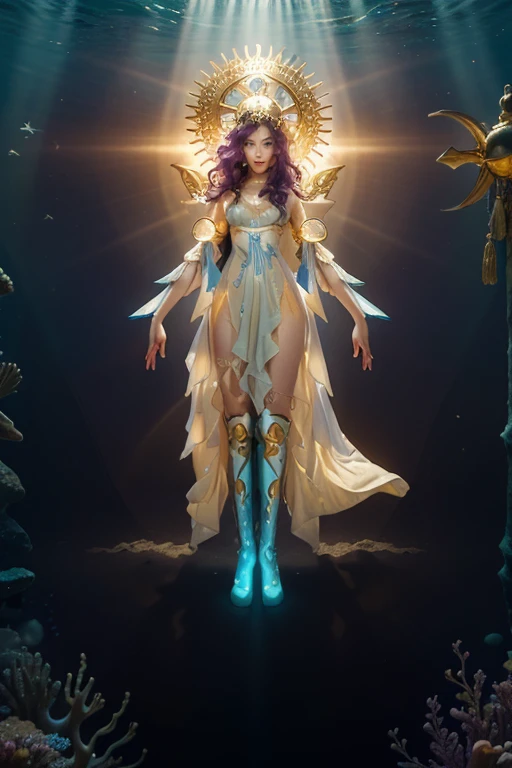 a woman casting a spell, 3/4 pose, full body shot, dynamic pose, <lora:xl_more_art-full_v1:0.7>,  <lora:xl_yamer_style-2.0:0.5>,  <lora:scarlem:1> scarlem, scr1,  <lora:polyhedron_all_sdxl:0.5> detailed skin, detailed hands, high key lighting