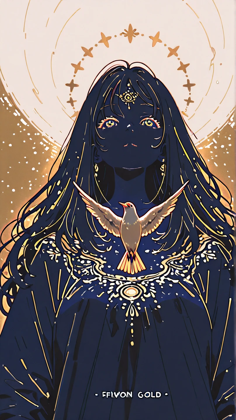 May 23(gold),A woman whose name is BIRDS'EYE, bird's-eye view,Graceful Poses,delicate depiction down to the smallest detail, Fine finish ,and a gorgeous cinematic animated expression,The background is decorated with traditional decorations,8k pixel,8K Rendering,