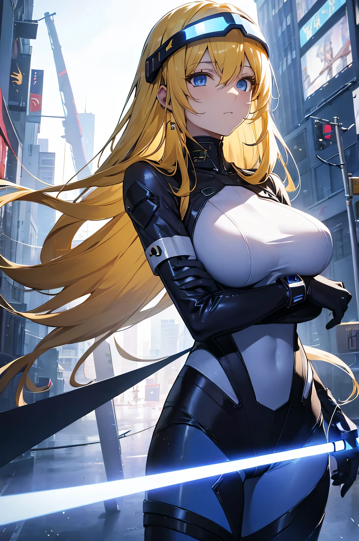 fund, mixed language_text, Japanese graffiti letters, gals, long blonde hair, Excellent lighting, side lighting, perfect ending (plain color: 1.3), (magazine_cover: 1.4),various attack positions (multicolor_fund: 1.3), striped_fund, card_fund, :: comix style by joe madureira :: circular pieces of white metals glued to the ultra-detailed arms emitting a sparkling glow, perfect and detailed, ultra detailed shirt with abstract design and Japanese graffiti lettering print on the sides of the garment, image of gals with big breast, on top of a futuristic motorcycle, with immersive effects, focus effect, fund graffiti style tribal tattoo with flowers and vibrant colors, "Ultra-HDR" detalhado e com focus effect, (work of art: 1.2, best qualityer), (beautiful eyes with finely detailed huge eyelashes: 1.2), , ((standing alone)), (finely detailed eyes and detailed face: 1.3), in various full-body attack poses, (cute fund: 1.2),Futuristic costume, super detailed circular metals clinging to the arms and pants, fantastic paintings