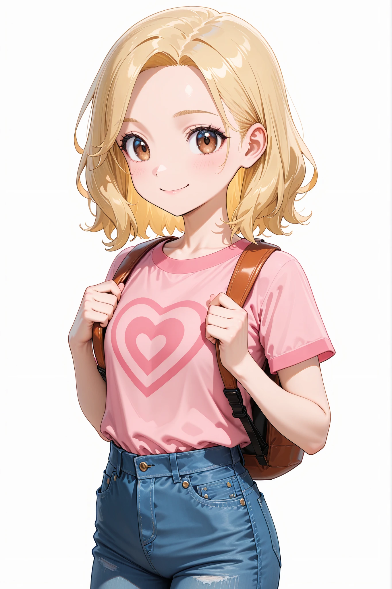(highest quality、8k、32K、masterpiece)、(realistic)、(Photoreal:1.2)、(High resolution)、Super detailed、very beautiful face and eyes、1 girl、round and small face、thin waist、delicate body、(close、highest quality、high detail、rich skin details)、(highest quality、8k、oil paint:1.2)、Super detailed、(realistic、realistic:1.37)、bright colors、(((blonde)))、(((bust shot)))、(((short hair)))、(((pure white wall background)))、(((pure white wall background)))、(((She has a happy expression)))、(((I'laughing)))、(((wearing a red t-shirt)))、(((This is a T-shirt with English written on the chest.)))、(((look straight ahead)))、(((blondeです)))、(((It'golden hair)))、(((the skirt is short)))、(((teeth visible)))、(((Hands are above the head)))、