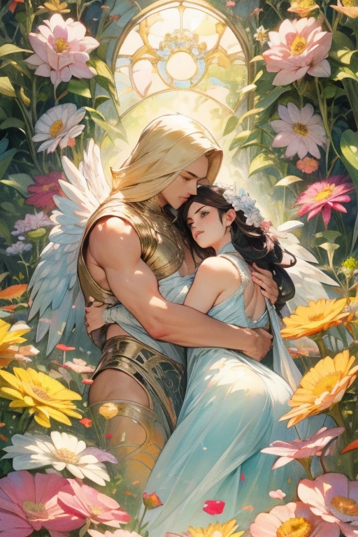 Himeros is usually depicted as a winged young man, assim como todos os outros Erotes, Furthermore, he was often represented as having butterfly wings., the same ones that bear your symbol and your name.
O deus era rejeitado pelos outros deuses por conta da sua libertinagem, but had a stronger love from his mother Aphrodite. Himeros is closely linked to homosexuality, liberdade sexual e prazer pela vida, because he was not married, he is considered an independent god.