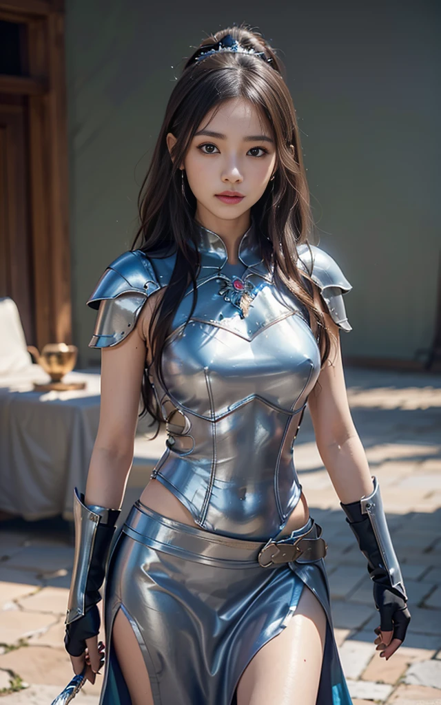 (8K, best quality:1.2), (masterpiece:1.37), (photo, photorealistic:1.37), (ultrahigh-res), half body, walking pose, shot from front, slow motion, female paladin wearing the full body, (light silver armour:1.2),(ornately decorated armor), (insanely detailed, bloom:1.5), (highest quality, Alessandro Casagrande, Greg Rutkowski, Sally Mann, concept art, 4k), (analog:1.2), (high sharpness), (detailed pupils:1.1), detailed face and eyes, Masterpiece, best quality, (highly detailed photo:1.1), (long blonde Hair, ponytail,ecstatic:1.1), (young woman:1.1), sharp, (perfect body:1.1), realistic, real shadow, 3d, (temple background:1.2), arms crossed over the chest
photographed by Canan EOS R6, 135mm, 1/1250s, f/2.8, ISO 400