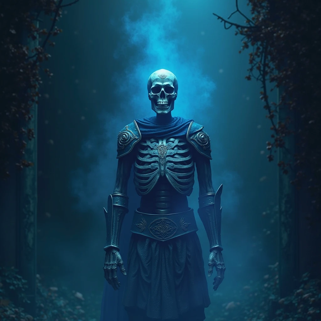 Skeleton warrior in  insanely detailed octane render, armor emerges from the bottom of a insanely detailed intricate gloomy swamp, (human face, not furry:1.3), 3D isometric icon, full HD, full body, ultra realistic design, ultra-detailed intricate details, highly detailed photo,, reflect in puddle, , golden hour, (human face, not furry:1.3), vibrant color grading, close-up portrait,  sword in hand, 