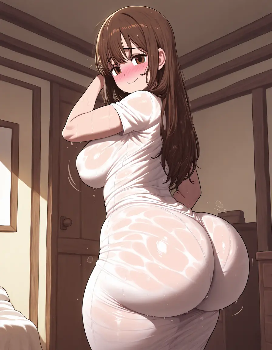 Kyouka Tachibana - Tachibana-san-chi no Dansei Jijou Matome Ban - PonyXL 1milf, mature female, mothely, seductive fat body, brown hair, (Flowing hair:1.2), Woman lying face down on a bed, Aheago, Open mouth, Tears, Detailed face, Lie face down on the bed, (Pov, From behind, Sex, After Sex, Cumming), (Cum, Excessive cum, Cum on body, Cum on hair), Full body, Penis, Ass, Vagina, Detailed female body, High quality