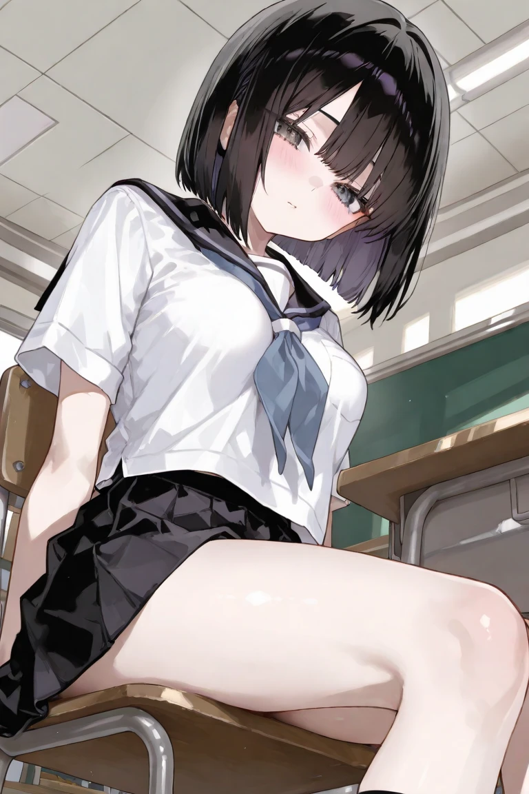 (Unity 8K Wall Pace),(highest quality),(High resolution),(Very detailed),(Perfect Anatomy),(Beautiful details),(Two middle-aged men and one young girl),break,Japanese Girls,18-year-old,Black Hair,Sailor suit,(Spread your legs:1.8),Flat Chest,Don'Don'Don't hide the cat,Massage your breasts,Inserting a dildo into the vagina,(Blowjob:1.8),(Crying girl),Cat Focus,break,Middle-aged man gazing at a girl,Shooting with a camera,Top girl,
