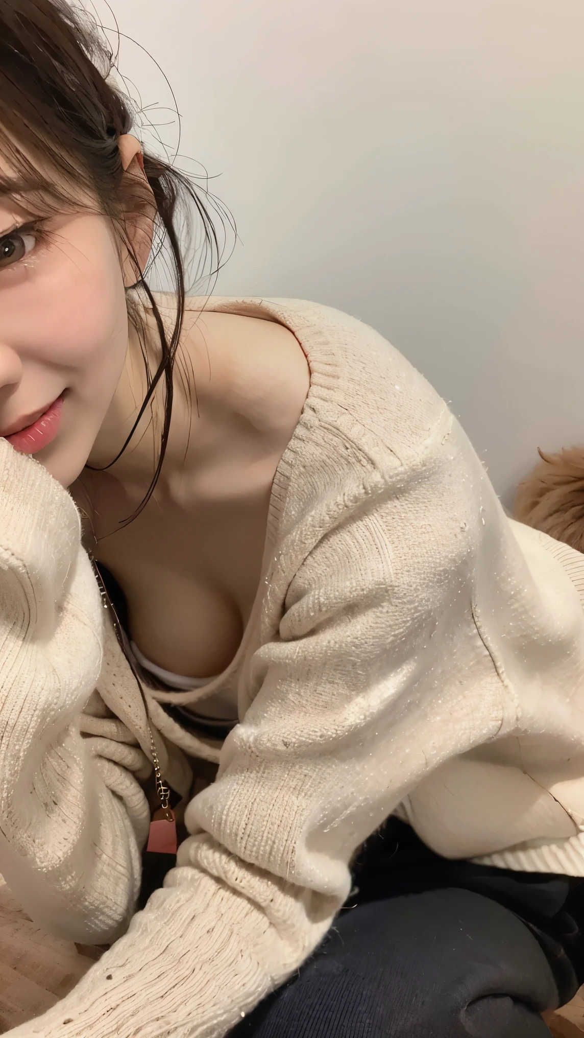 (Topless:1.5),(small breasts:1.5),((Highest quality、High resolution、8K、masterpiece:1.3))、1 Girl、Unparalleled beauty、Ultimate beauty、Highly detailed face、Delicate eyes、smile、Sexy Looks、Written boundary depth、Particles of light、Side light、((Black Hair、Office Lady、business suit、 pants))、(((Expressions of ecstasy、Shyly、Forcing someone to engage in sexual acts in a crowded public place、I'm inviting you to have sex、Have sex in cowgirl position、straddling a man、Spread your legs)))、Perfect body、Beautiful breasts、Nipples、、Knee socks、Thighs、Love juice dripping from pussy