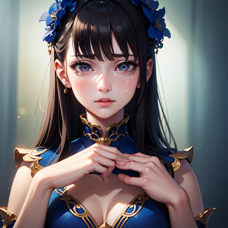 beautiful detailed girl, cute girl, 1girl, beautiful detailed eyes, beautiful detailed lips, twintails, black hair, palace background
