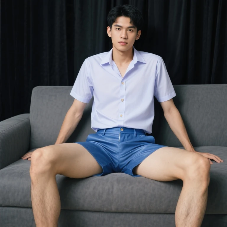 young man, 24 years old, Good looking, Looks like a Korean actor, หน้าตาเหมือน K pop idol, ใบหน้าhandsome, white skin, small mouth, Slender face, detailed face, very short hair, well care hair, teeth not shown, handsome, Confident eyes, fit, Broad shoulders, have abdominal muscles, naked, naked, Stand with your legs apart., Open your legs in an A shape., butthole exposed, traditional Japanese restaurant as a background, bright, outdoor, likes to show off his penis, clearly shows the penis, There was one decent sized penis., Don&#39;t feel embarrassed., Was gangbanged for taking pictures, Slut, Shameless, exhibitionist, pose like prostitute, act as shameless nude model, expression of ecstasy/orgasmic, natural light, both eyes are the same, muscular, perfect eyes, nipples showed, penis exposed, Global illumination, tall, full body, tiny waist, soft light, dream light, digital painting, extremely detailed CGI, HD, 8K, 4k background,