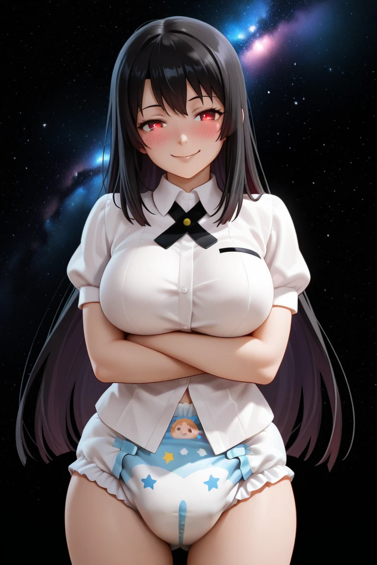 (masutepiece:1.3),high-level image quality、8K,1girl in、 Solo、(Best Quality:1.3), High resolution, Couboy Shot, on back,Superb view、(One Cute Girl:1.3), Solo, huge smile、Big iridescent heart on background、Angel Ring、with full of stars、Meteor swarm、long purple gorgeous hair,Smile,Open mouth ,Caregiver,hospitals,White nurse's uniform is fluttering,Take off、White nurse hat,Sit down, Spread your legs and reach out、Opening legs、looking at viewert,Underwear is sheer、The color of underwear is black、yogapose、yoga、Iridescent eyes,Wearing a rainbow-colored aura from the whole body、 Shadow lighting,Buttocks、M-shaped legs、yoga pose、perspiring、Love Juice、Juice、Sweat sweat、To A、Straighten your back