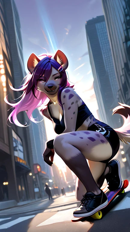 Draft Sketch (nsfw)))), uploaded the e621, beautiful and detailed,woman (((female))) ((anthro)) leopard, Ross Tran, by ruan jia, by zaush, by foxovh, lighting cinematic, seductor, leopard, thighighs, (huge chest) foxovh 1girls ai_generated bare_shoulders big_breasts, (blush, twintails, long hair, hair between eyes, ((streetwear clothes)), city, outdoors, night, movie poster, extremely detailed 8K, smooth, high resolution, ultra quality, cinematic lighting, ambient occlusion, hd, 2k, 4k, 8k, 16k, extremely detailed anime, n, wide shot, atmospheric lighting, very sexy, lift skirt, random low back angle, uncensored, nsfw, sin censura), she has a atractive body, super sexy thick, beautiful face, beautifull long purple hair , super hot,  a , she is atractive with a naughty face, she is cute and sexy as the same time, and she is staring at the viewer with desire..., blue-green eyes, liepard