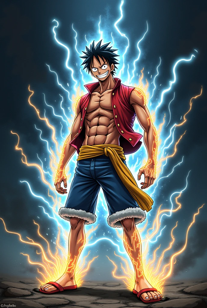 Cai Xukun's Luffy of the elements