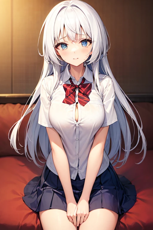 (masterpiece, Highest quality), Browsing Caution,
One Girl, (3 people, Heterosexual:1.3), Vaginal intercourse, Blowjob, Straddle,wariza,(string:1.3), (From below:1.2),Show your hand, throw, Top Girl,
(Pussy juice, Female ejaculation:1.3),(how, , Bukkake:1.3), excessive how,
(Group Sex, Gang Rape:1.5),(Double handjob:1.3),In a hotel room,
break girl, 8-year-old, (change:1.4), Brown Hair, (Medium Long Hair:1.2), Bobcut, (Hair between the eyes:0.5), (Straight hair:1.3), Grey Eyes, Highly detailed eyes, (Flat Chest:1.2), (puppet:1.3), Sweat, blush, close your eyes, Open your mouth,blush, Heavy breathing, Sweat,vapor, smile
break (school uniform), (White collared shirt, Plain Shirt, Short sleeve, Putting in a shirt:1), (Plain red neck ribbon, Thin neck ribbon:1.1), (Open clothes:1.2),nipples
break (Black and gray plaid skirt:1), (Pleated skirt, mini skirt:1.2), (White socks:1.2),
break bedroom, sealed,
break (The man is naked:1.2)