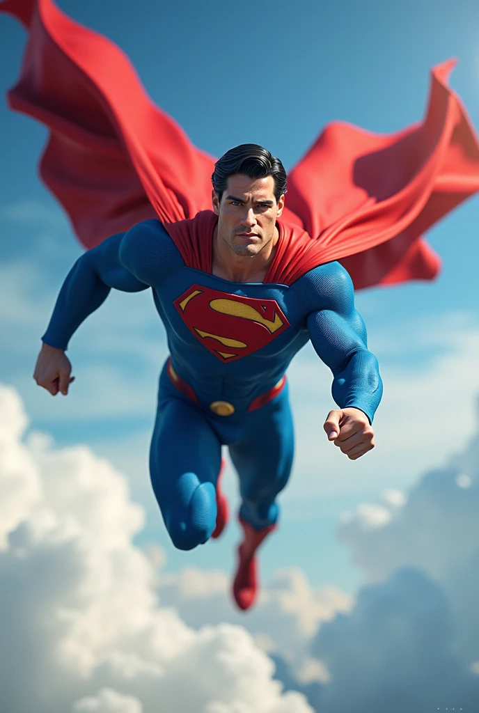 superman running 