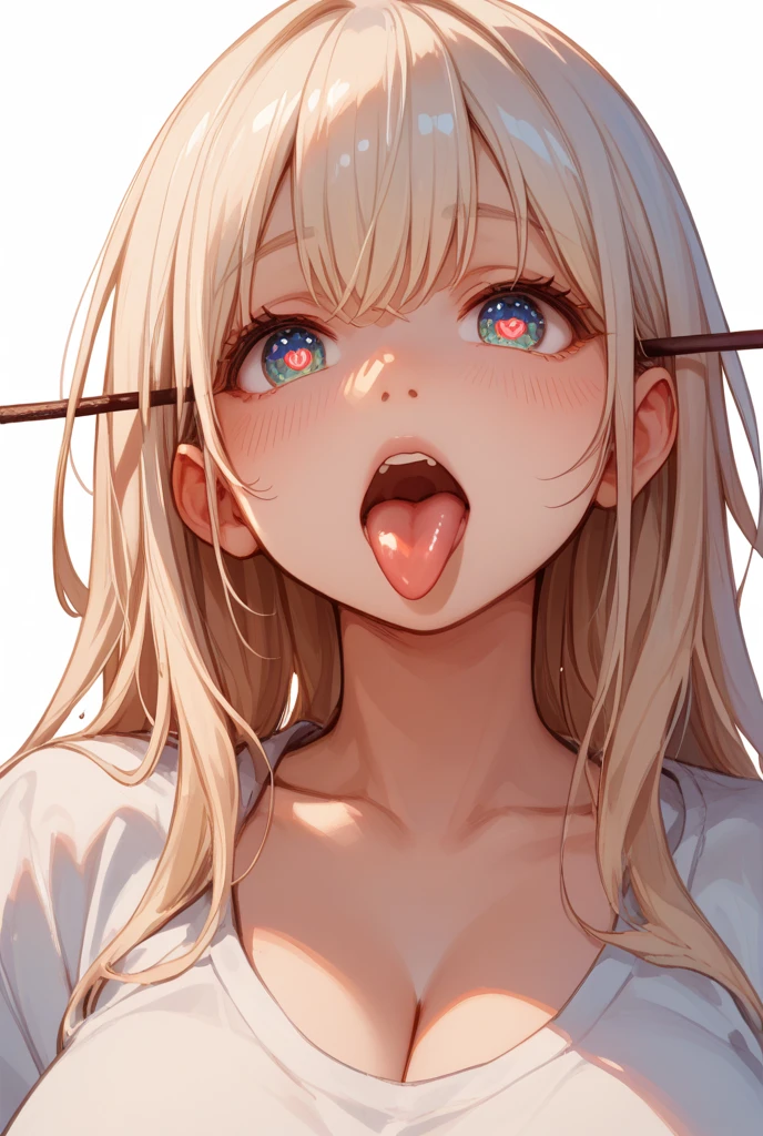 (((top-quality))),(((masterpiece))),(((detaileds))),(((high resolution))),(((Beautiful and Aesthetic Work: 1.5))),(Ultra High Resolution), (Ultra Detail),(((Detailed background)))8K, RAW photos, Best quality,32K,masterpiece,hyper HD,megami magazine,fine art,Sharp focus,Delicate and beautiful hair and eyes and face,realisticlying,saliva,saliva trail,(orgasm,evil,face focus:1.7),(water eye:1.5),((hotel room,on bed)),beautiful face,white blonde hair,((red eyes,blush, sweat, open mouth,)), tears,Clear white skin,gigantic breasts,(Maid Costume),(paizuri :1.5),(1man,penis,cum_in_mouth, cum_on_tongue, facial, bukkake:1.2)