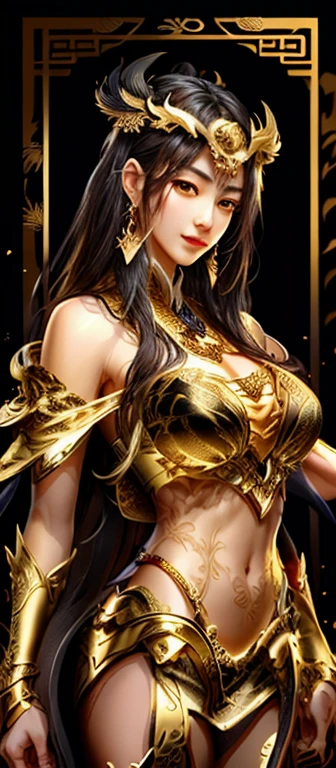 (masterpiece, top quality, best quality, official art, beautiful and aesthetic:1.2), (1girl), extreme detailed,colorful,highest detailed, official art, unity 8k wallpaper, ultra detailed, beautiful and aesthetic, beautiful, masterpiece, best quality, (zentangle, mandala, tangle, entangle) ,holy light,gold foil,gold leaf art,glitter drawing, PerfectNwsjMajic