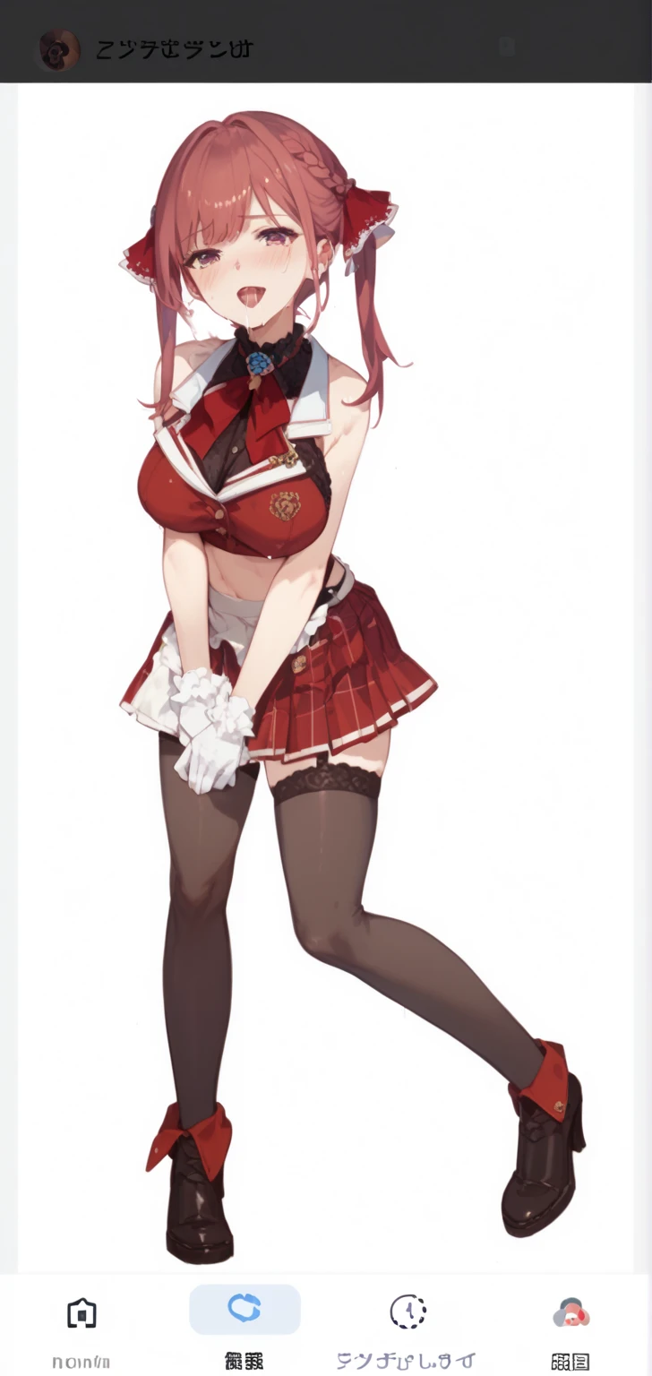 masterpiece, best quality,solo,(((Hakurei Reimu))),black hair,((blush)), ((tears)), ((shy)),((gag)),((white thighhighs)),((frilled socks)), ((((mary janes)))),((arms_behind_back)),((legs together)), ((bondage)),((shibari)),