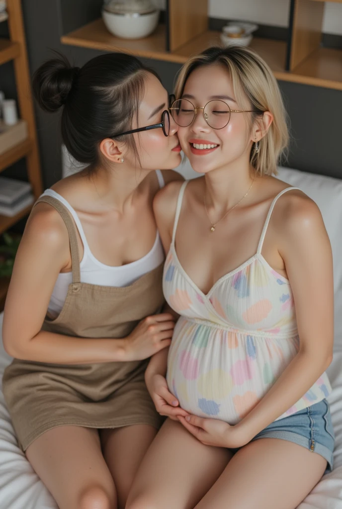 Thai girl is pregnant
