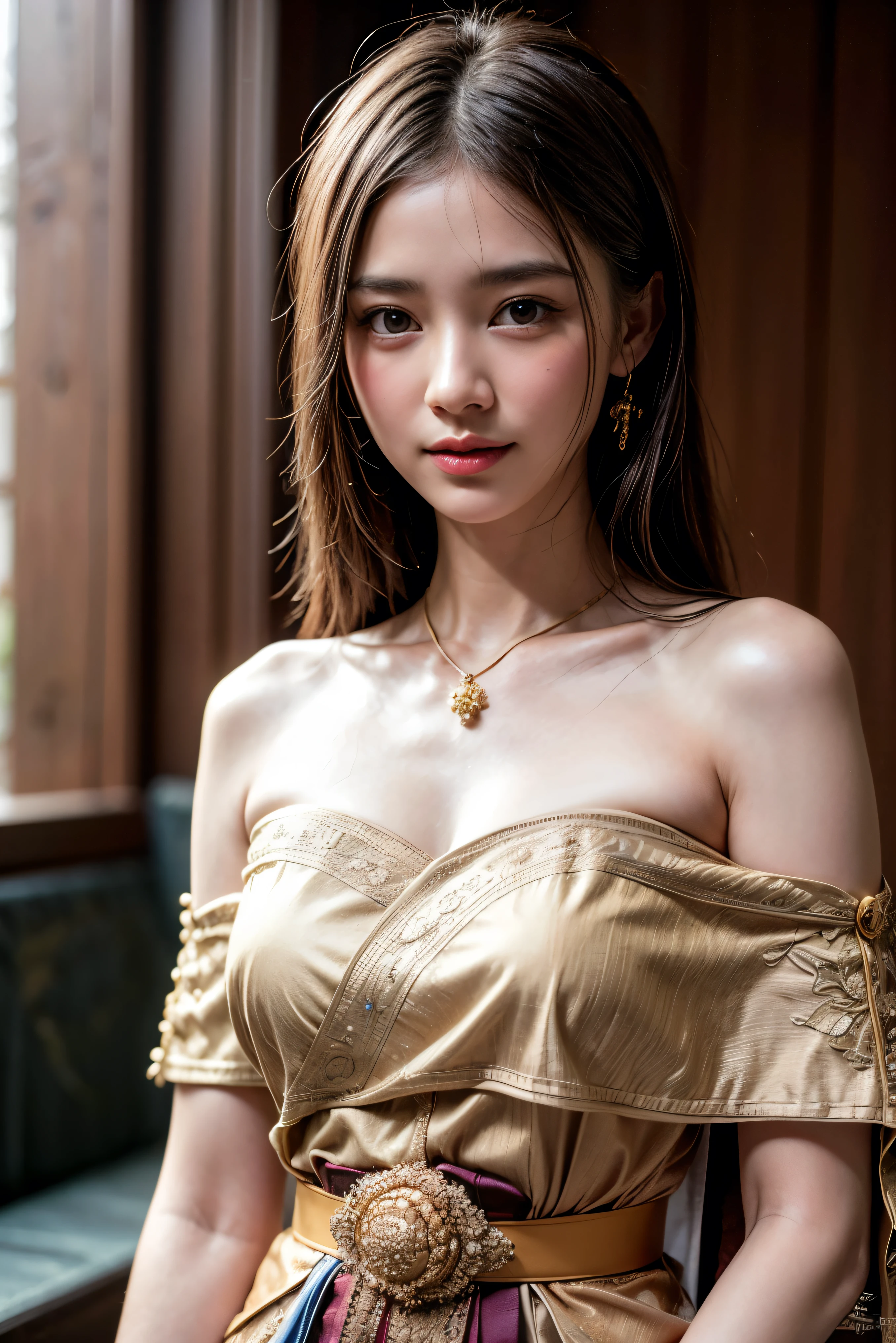 ((Top Quality, 8k, Masterpiece: 1.3)), solo, 1 girl, sexy, Beautiful girl with accentuated slender abs: 1.4, (Random hairstyle, flat breasts: 1.2), Ultra detailed face, detailed eyes, double eyelids, Selfie, (body builder:0.8),(beautiful small hard nipple:1.4),(white microbikini without bra-pad),(spread legs:1.2),on the gold bed,(shiny skin:1.2),(muscle arm:1.3),(muscle leg:1.3),(lie down:0.8),(blonde hair:1.0),necklace,(earrings:1.3),(ponytail hair:1.3),(curly hair:1.7)