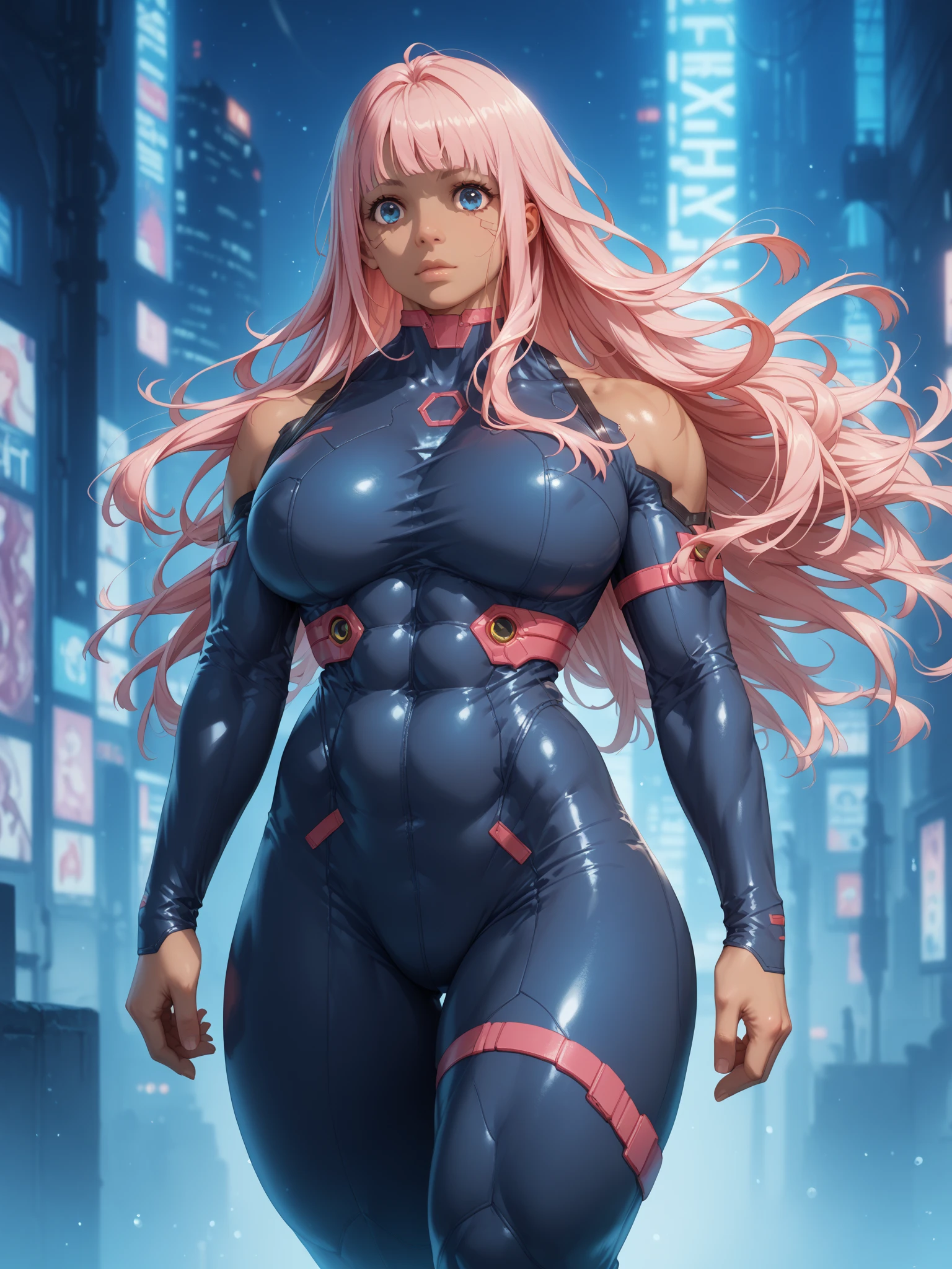 ((Best Quality, 8K, Masterpiece: 1.3)), (Fractal Art: 1.3), ((A Manon who fits the official Street Fighter 6, doing the opening action of the game)), Short pink shiny hair, (Manon wears a Street Fighter 6 costume), European Frenchman, supermodel_body, 30 years old, mature, detailed face, detailed skin texture, (long eyes: 1.2, large eyes, pronounced eyelids, long eyelashes), long legs, Perfect body proportions, mid-chest, (fitness figure, with obvious muscles), pink nails, perfect facial features, symmetrical face, high nose bridge, three-dimensional, confident eyes shining, optimal light, ray tracing, photon mapping, (in the distance is the Eiffel Tower, walking the red carpet in front of the palace, like a celebrity shooting magazine, the focus of the whole scene, there are super many reporters on both sides of the red carpet to take photos, night, night, lively lights), official illustrations, CG of game characters, (fine modeling, texture of clothes), (shooting with a tilted lens, shooting with a DSLR camera from a distance, shooting angle from top to bottom), complex reflections, there are light particles on the character, (shiny glitter on the body: 1.6, shiny powder shining because of the reflection Very dazzling),