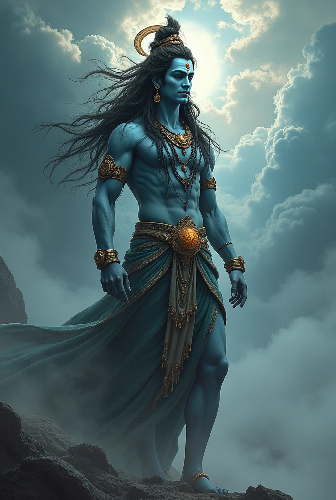 Imagine lord Shiva