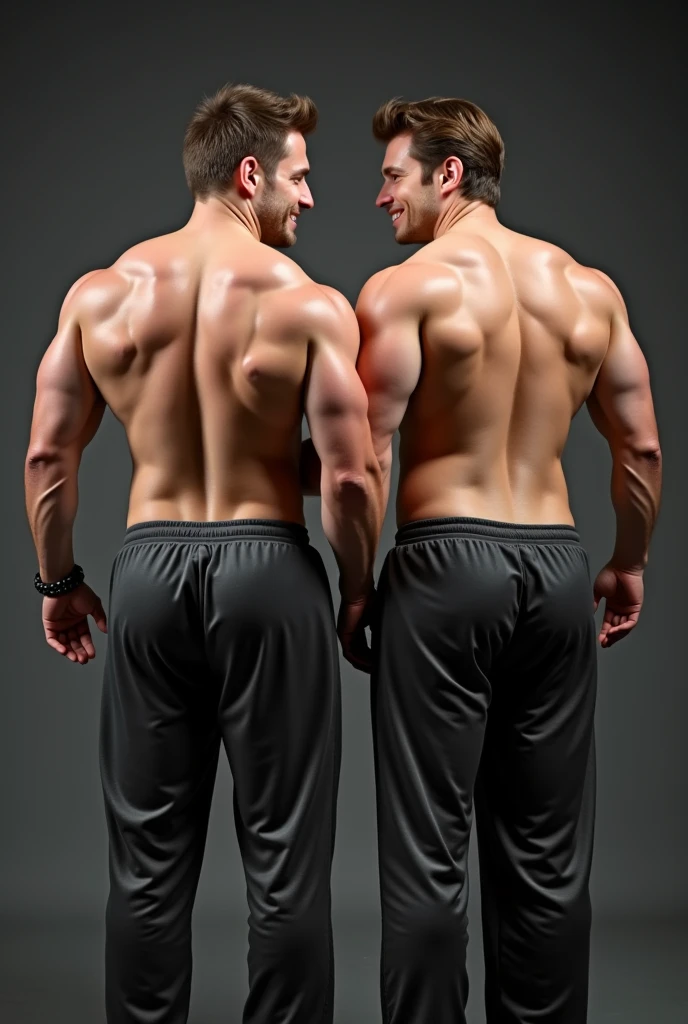 Big booty men in sweatpants