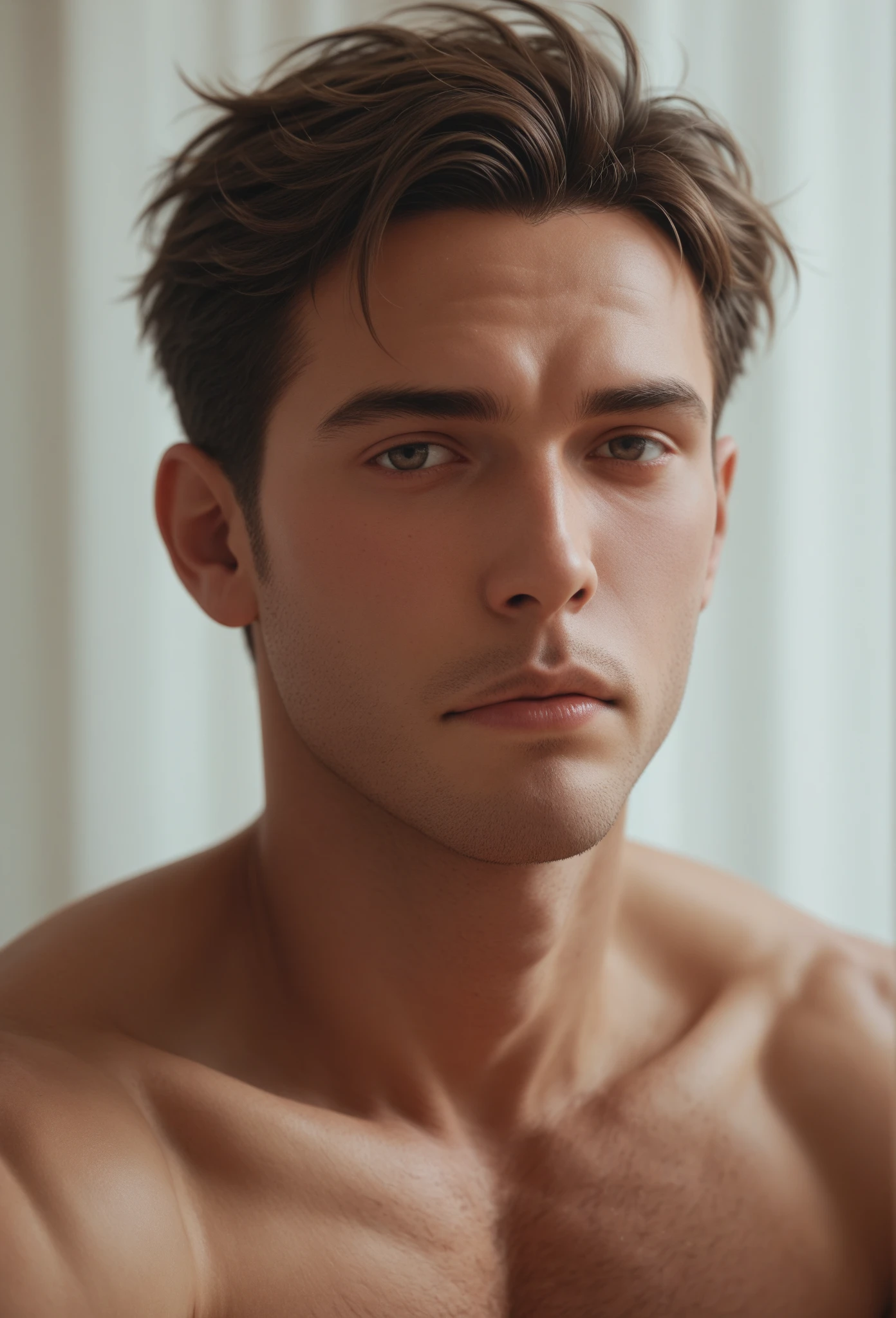 Sexy boy without clothes