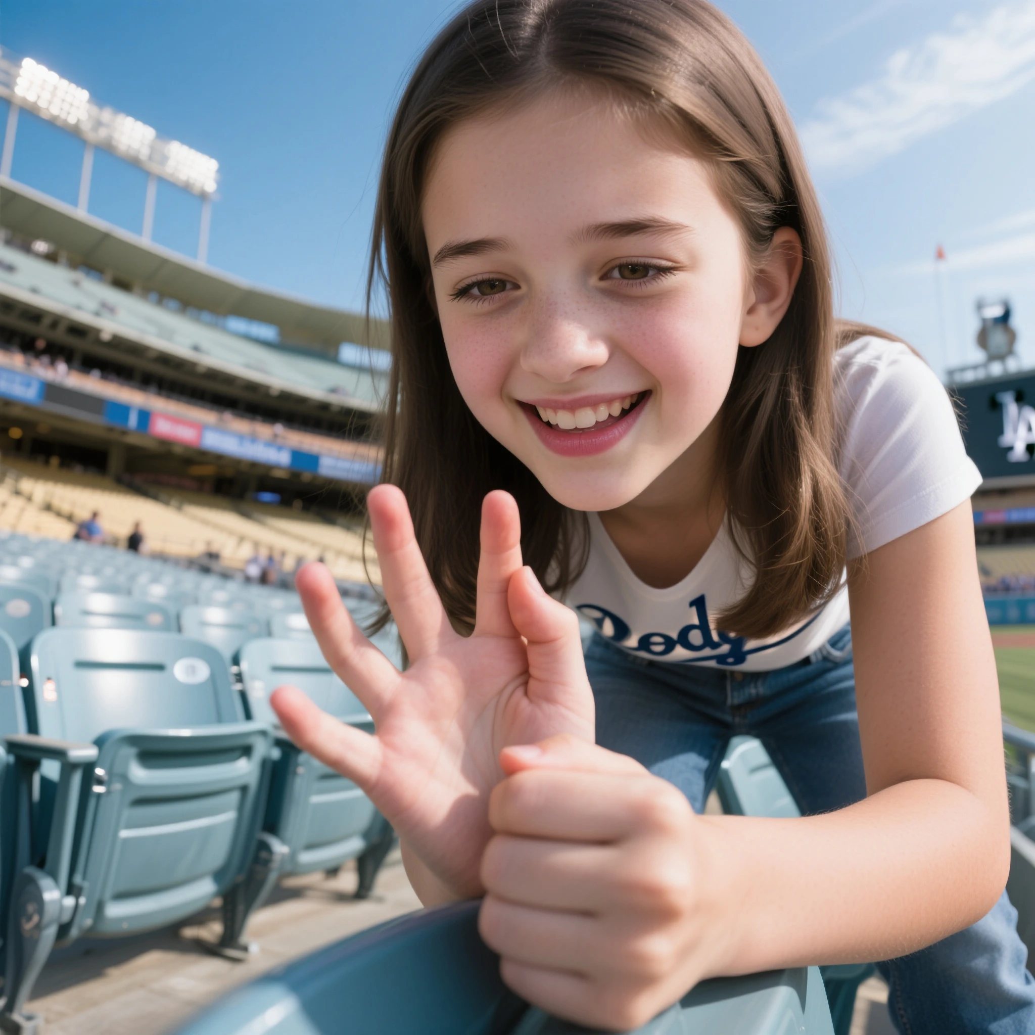there is a young boy and a woman sitting on a stadium with their hands up, very very low quality picture, desaturated!!, blurry image, low quality photograph, low quality photo, grainy picture, low quality grainy, grainy low quality, desaturated!, old picture, 😃😀😄☺🙃😉😗, the boy is 16 years old,