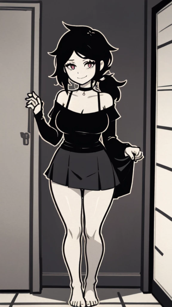 with a pure white background,,with a simple background,Full body portrait of the character,Set the chart,scantily clad,lady,Mature,with a good figure,No coats,Enchanting pose,coquettish,Sexy,Whore,wearing nothing but underwear,?????,barechested