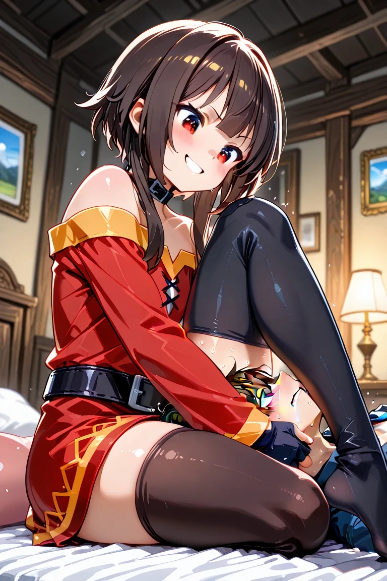 (1 boy, 1 girl), a age school girl in mixed bondage wrestling with a teenboy, they are roughly the same age, the school girl is wearing a red pleaded careered skirt and a black pullover, the girl has a is a bit smaller than the boy, the girl has shoulder long hair, the boy is wearing casual clothes, teenage hogtied and struggling against the ropes, school girl applying more ropes to the teenage boysy, blushing boy dominated and controlled by the girl, the girl is smiling and laughing and tries to humiliate the teenage boy, thenage boy is blushand ashamed and is gritting his teeth, he desperately tries to break free but to no avail, the boy struggles and squirms against the ropes, the girl is sitting on top of the teenage boy to prevent hrom moving and has ropes in her hands and uses them to tie up the arms of the teenage boy behind his back,arms of the teenage boy are completely tied nd his back in lots of ropes, the teenage boy looks very embarrased anhamed, the girl is saying „this must be embarrassing for you“ , huge struggle, many viewers watching, wrestling ring,intricate rope work, teenage boy blushing and ashamed, dramatighting, highly detailed, photorealistic, 8k, masterpiece, teenage school girl vs teenage school boy, fm, power, control, beaul teenage girl, detailed faces, teenage boy aggresiveled up by teenage girl, lots ofe, perfect eyes, detailed faces, sq and struggle marks arround the boy