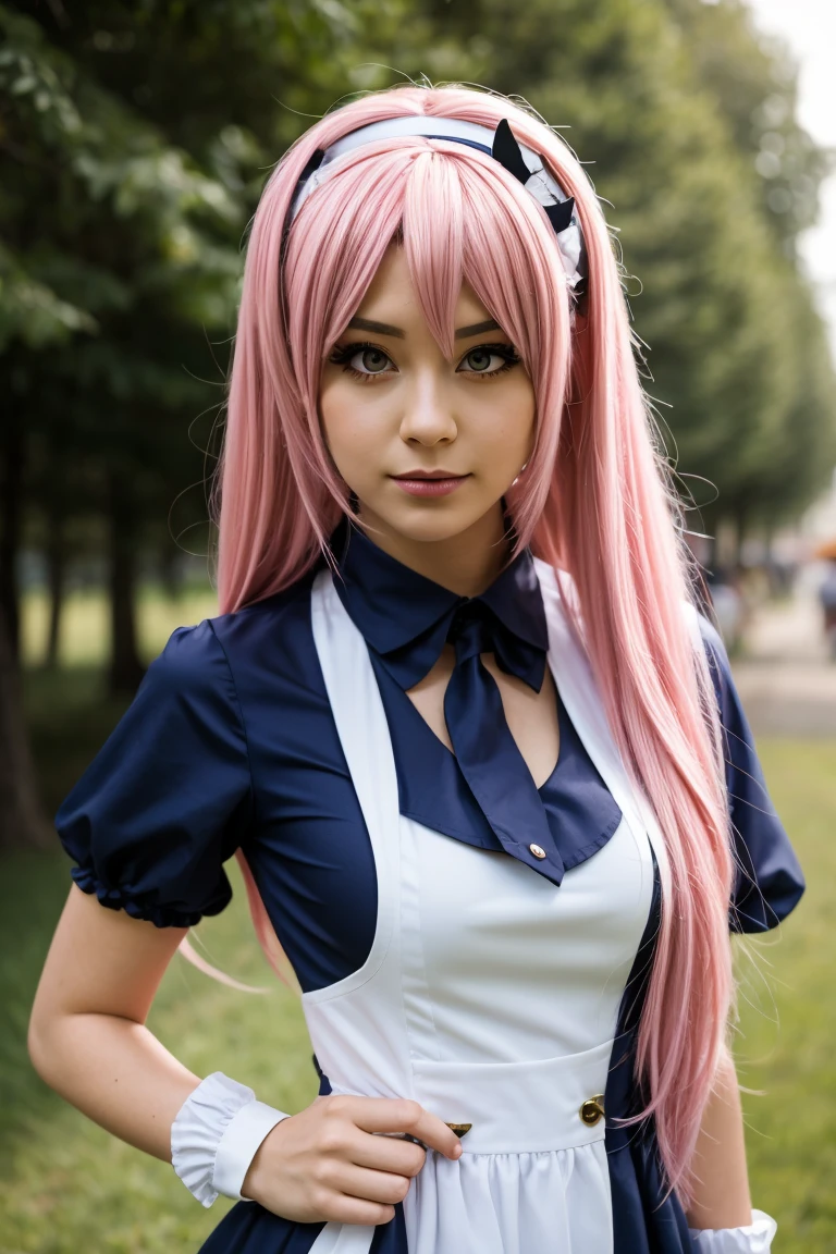 best quality,HDR,UHD,8K,Vivid Colors,solo,front view,photo_(medium),(looking at viewer:1.2),(1girl:1.3),
<lora:add_detail:0.3>,cowboy shot,model,<lora:mitsuri kanroji1:0.75>,